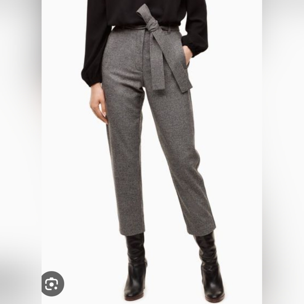 Wilfred Wool Tie Front Pants